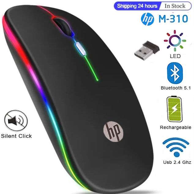 HP Bluetooth M310 Rechargeable Mouse: Wireless Freedom with Long-Lasting Power
