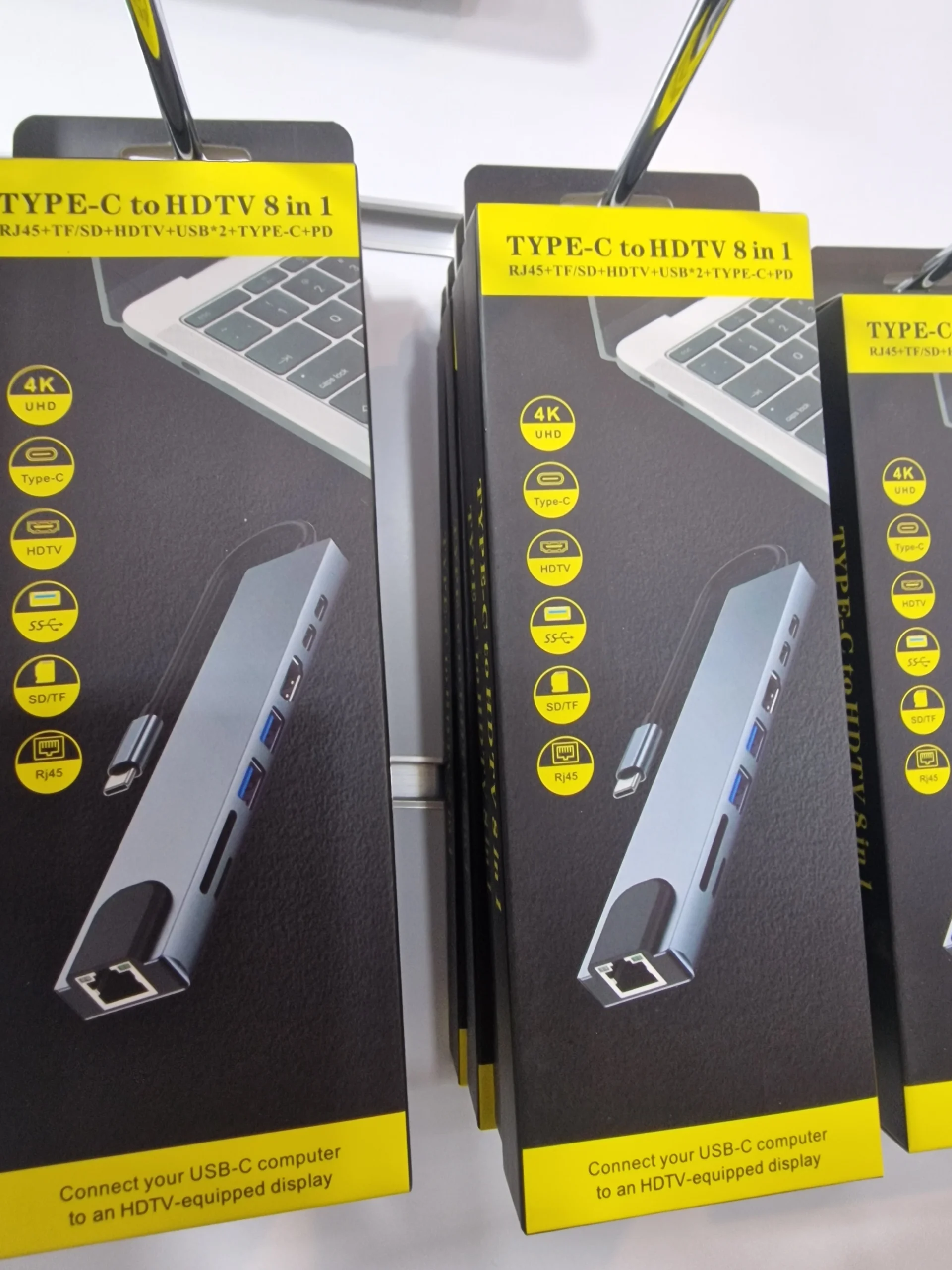 Type-C to HDTV 8-in-1 Adapter: Your All-in-One Connectivity Solution - Image 2