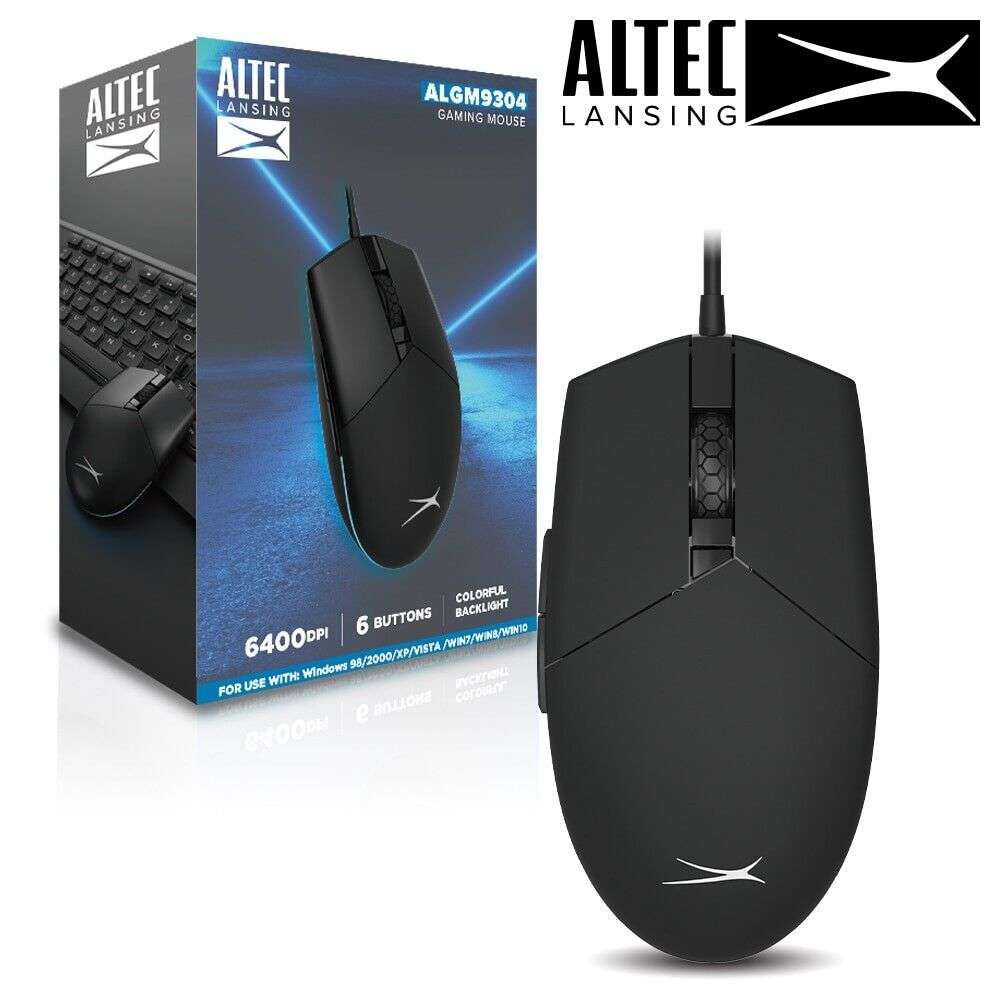 Altec Lansing ALGM9313 Gaming Mouse: Precision Meets Style
