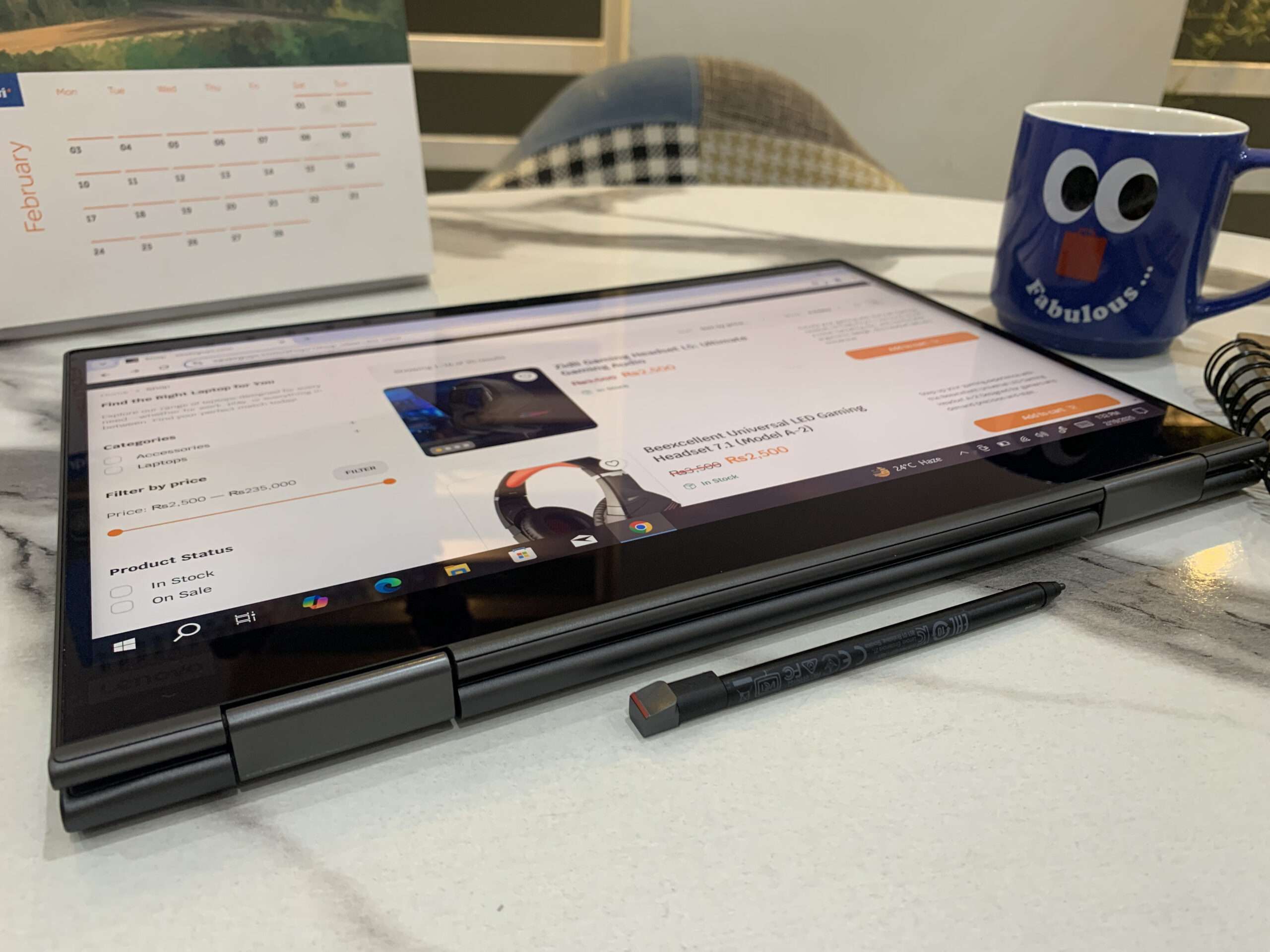 I7 Thinkad X1 YOGA | 8th Gen | 4K Touch Convertible | Original Stylus Pen | 16GB RAM 256GB SSD - Image 14