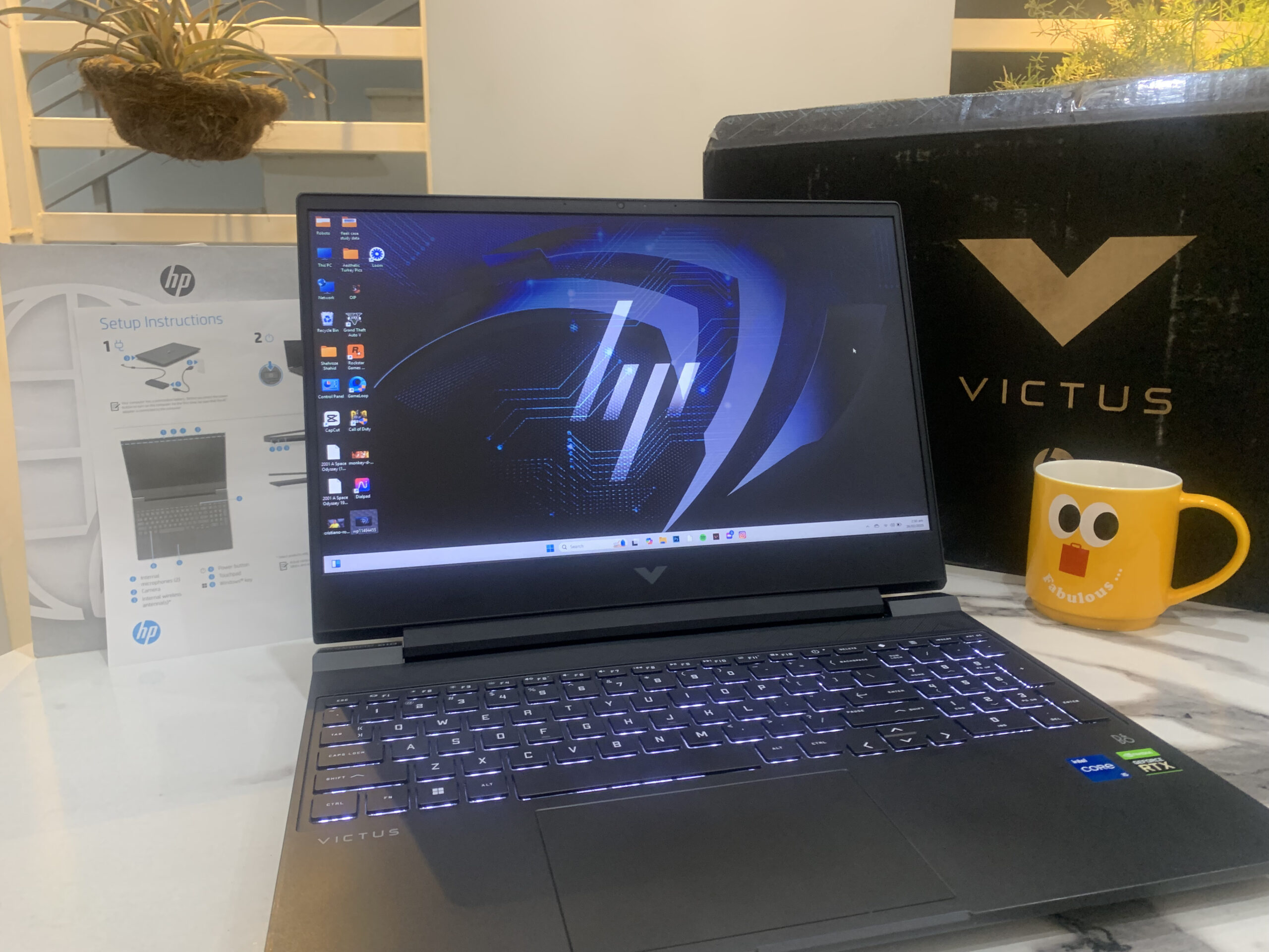 VICTUS by Hp Gaming laptop 15 Fa0xxx | Alder Lake | 12th Gen | Core I5-12500(H) Processor | 16GB RAM 1TB SSD | 4GB NVIDIA RTX3050 - Image 4
