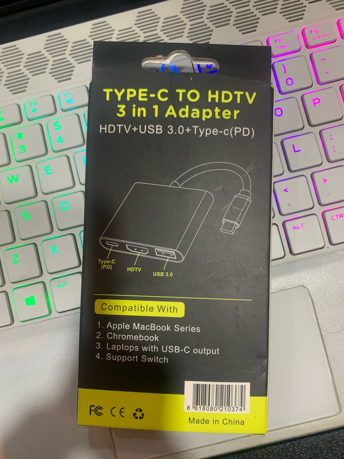 Type-C to HDTV 3-in-1 Adapter: The Ultimate Solution for Seamless Connectivity - Image 3