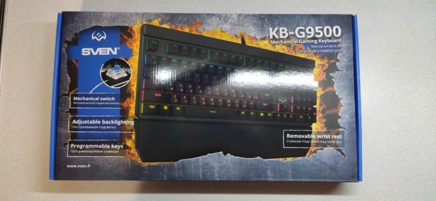 KB G9500 Mechanical Gaming Keyboard by Sven