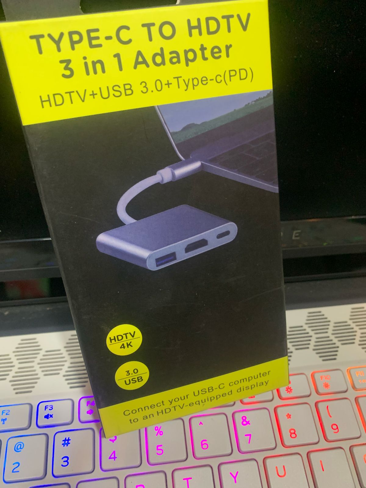 Type-C to HDTV 3-in-1 Adapter: The Ultimate Solution for Seamless Connectivity - Image 2