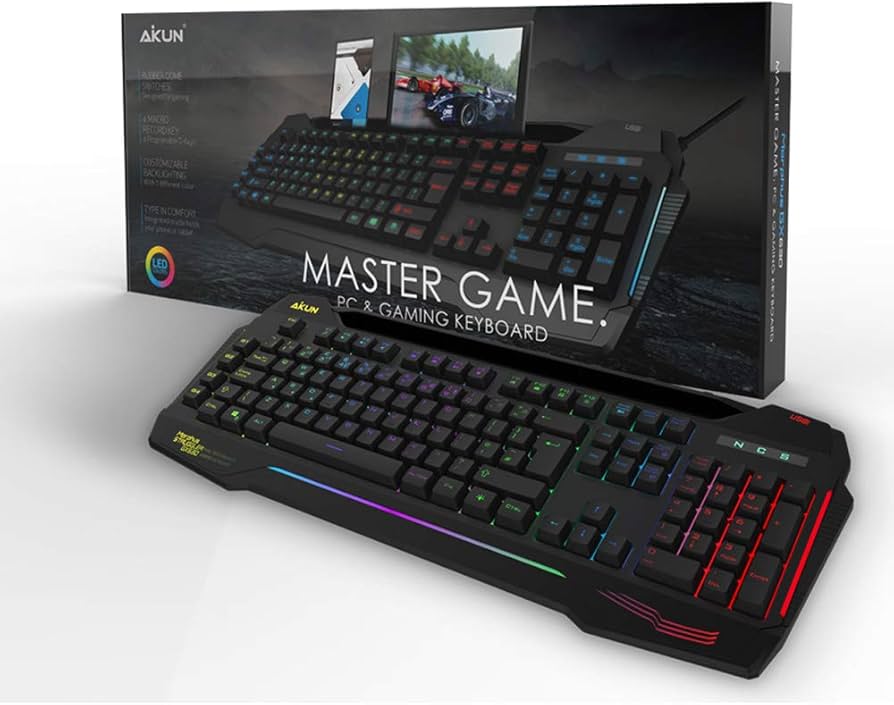 Akun Master Game Gaming & PC Keyboard - Ultimate Gaming Setup