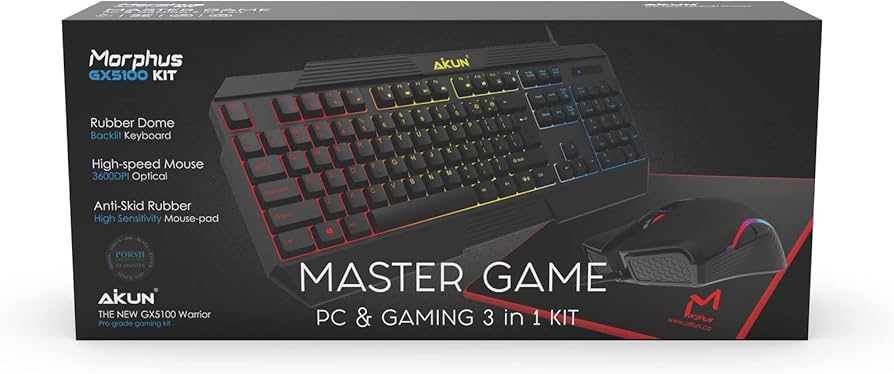 Akun Master Game Gaming & PC Keyboard - Ultimate Gaming Setup - Image 2