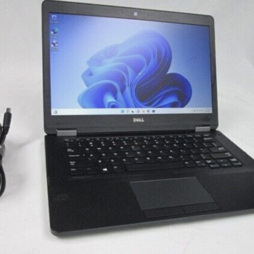 I5 Dell Latitude E5470 | Slim & light | 6th Gen | 8GB RAM 128GB SSD | Win10 | Original Charger | black
