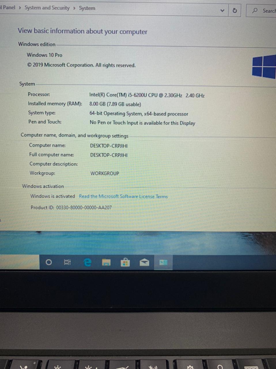Lenovo ThinkPad T460 (6th Gen Ci5 - 8GB RAM - 128GB SSD | Dual battery | FHD Display - Image 2