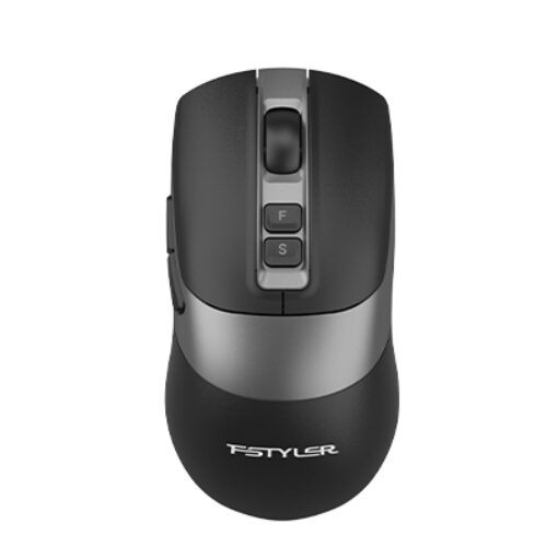 A4Tech FB50CS Plus Bluetooth + 2.4G Wireless Mouse – Switch up to 3 Devices – 3200 DPI 5 Level Adjustable – Silent Clicks