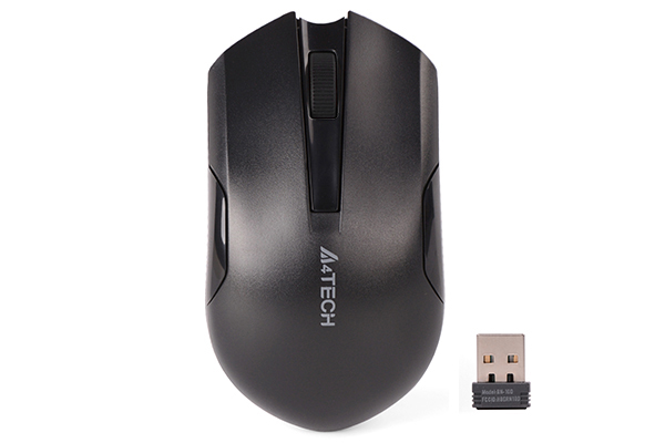 A4Tech G3-200N(S) 2.4G Wireless Mouse - Silent Clicks - 1200 DPI - Auto Power Saving