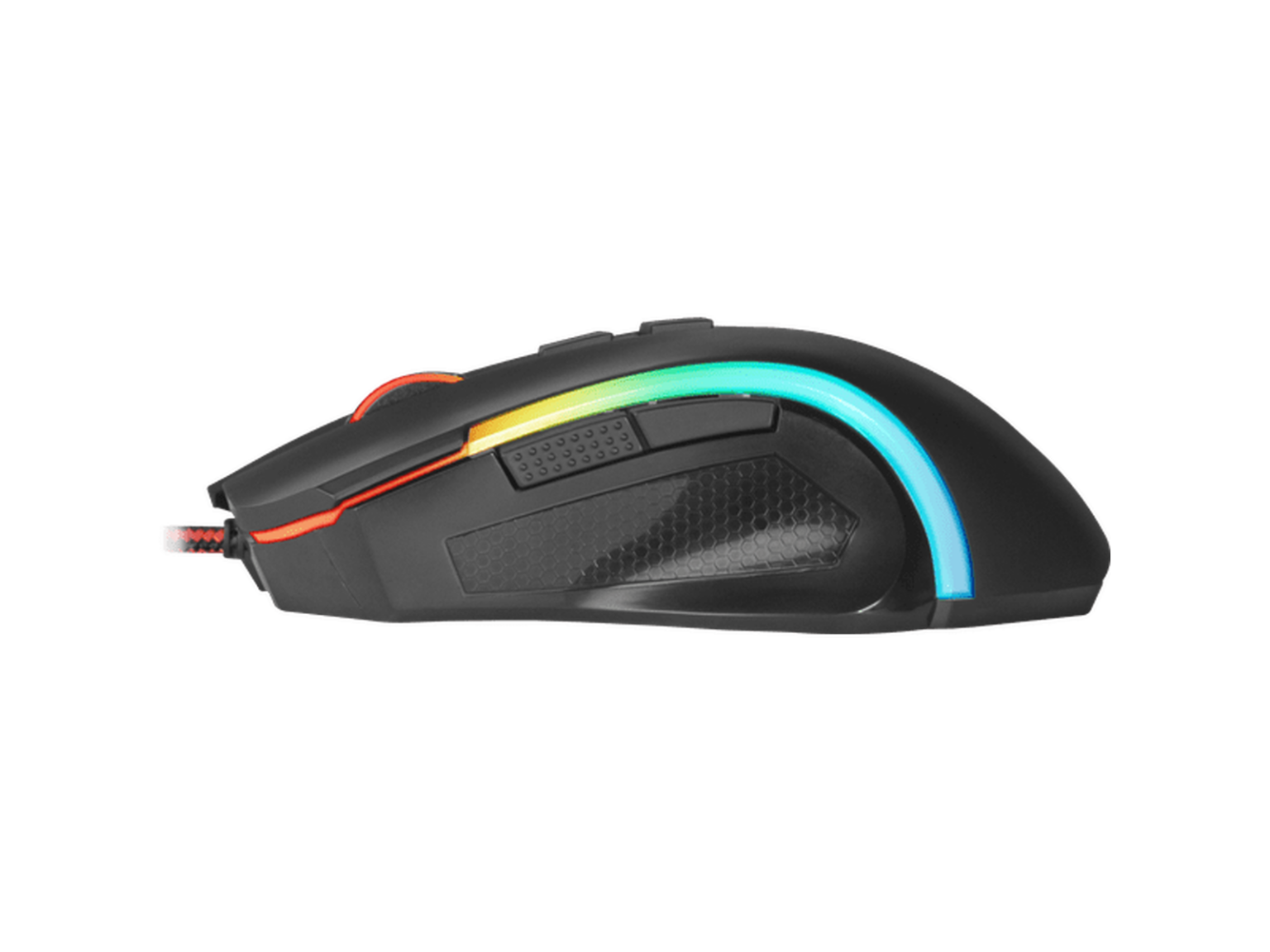 Redragon M607 GRIFFIN RGB Gaming Mouse, 7200 DPI (Black) - Image 3