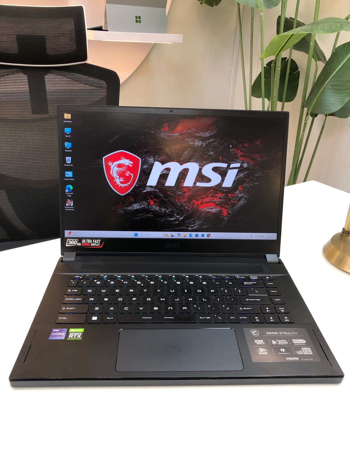 MSI GS66 Stealth 11UH | 11.11 Sale | i9-11900H | 32GB+1TB | 360Hz Display