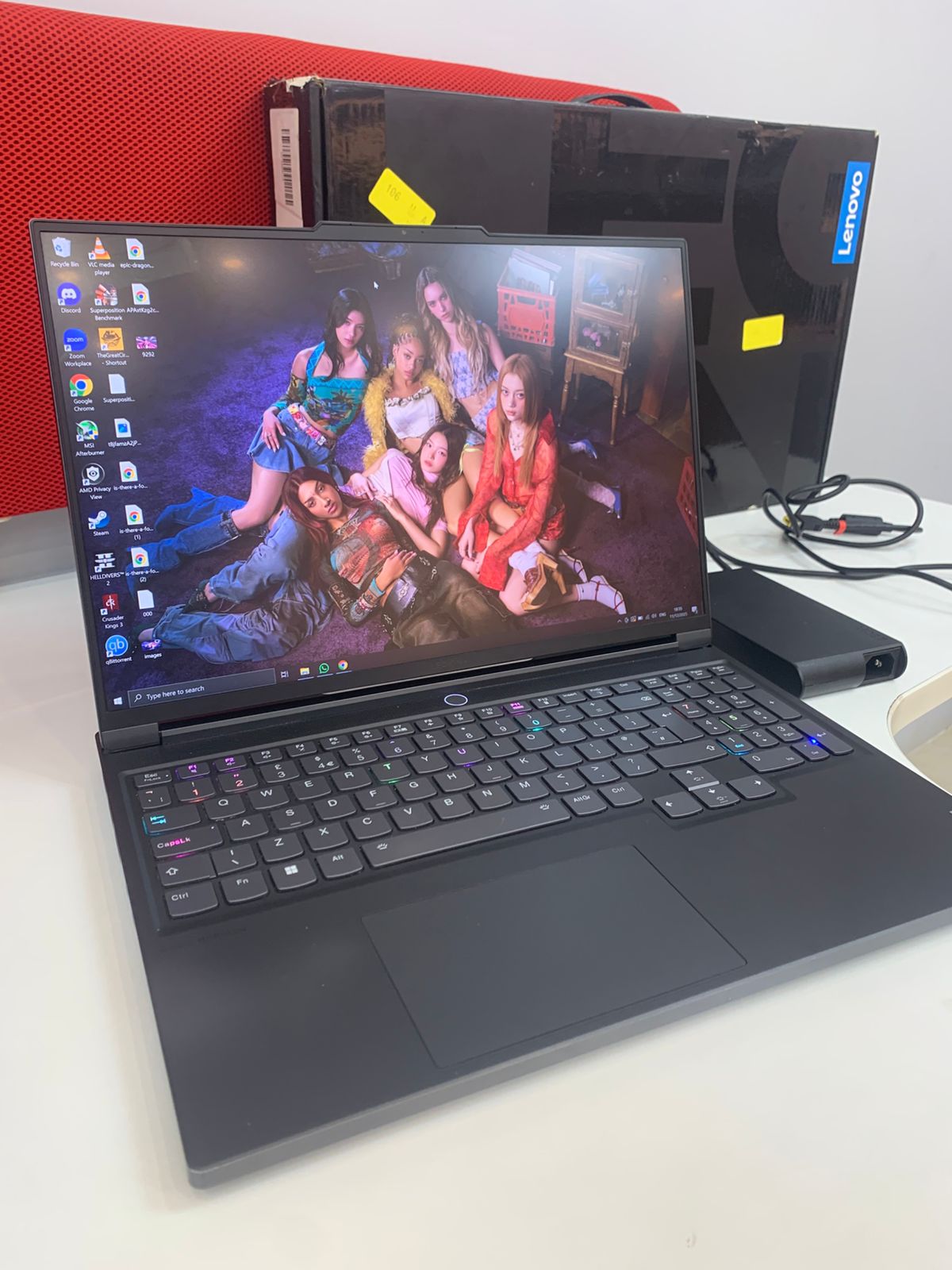 Lenovo LEGION S7 | Ryzen 7 6800H | OctaCore Processor | 16GB+TB SSD | AMD Radeon™️ RX 6800S 8GB GDDR6 GC | 16" Full 2K IPS 165Hz 100% sRGB| RGB Backlit KB | FP Reader W11