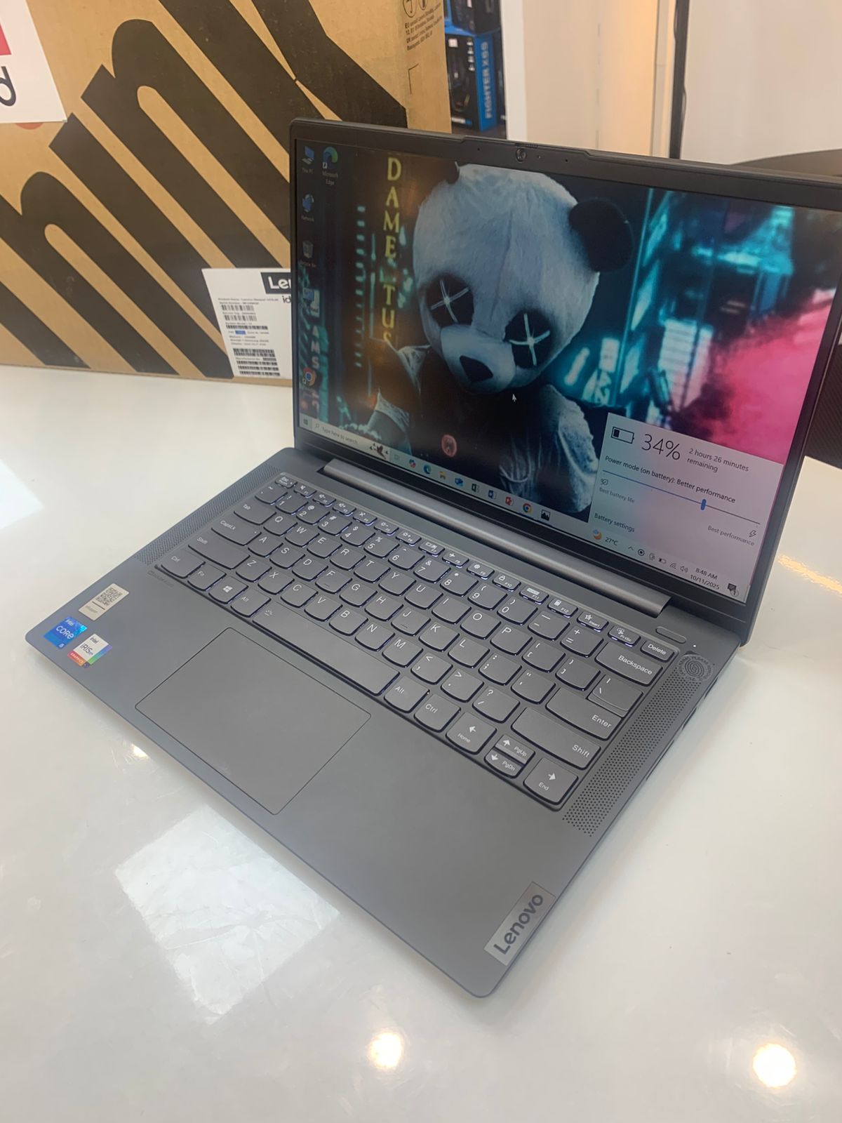 i5 Lenovo Ideapad 5 14ITL05 | 11th Gen | 16GB+256GB | Backlit KB | Finger Prints | With Original BOX - Image 4