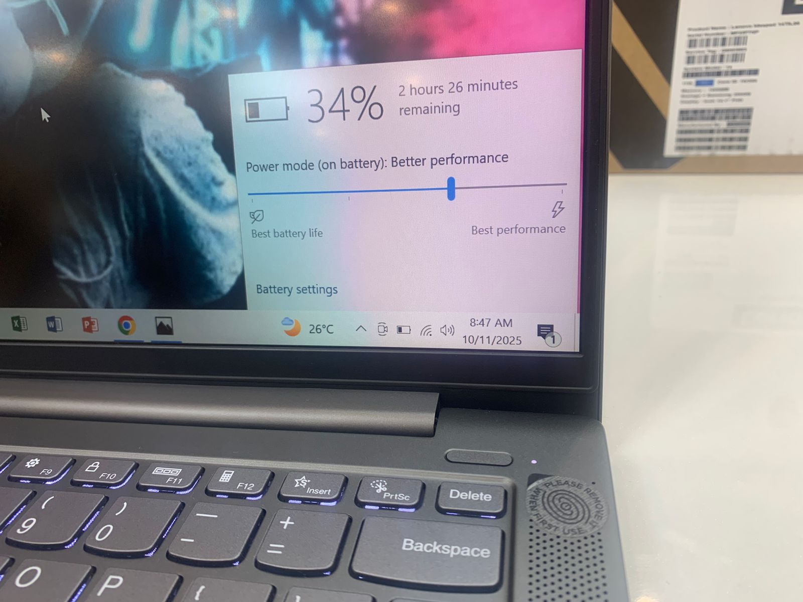 i5 Lenovo Ideapad 5 14ITL05 | 11th Gen | 16GB+256GB | Backlit KB | Finger Prints | With Original BOX - Image 9