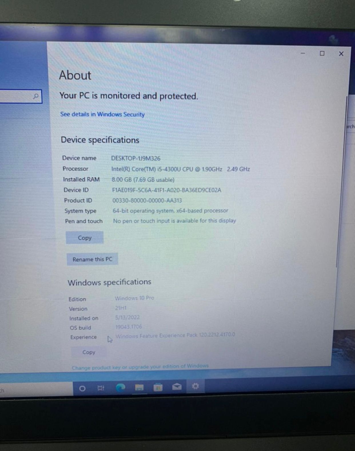 Lenovo Thinkpad T440 | UltraSlim 14" | Core i5 | 4th Gen | 8+128GB - Image 4